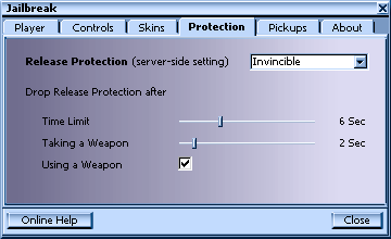 Release Protection Options